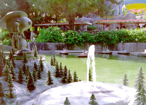 Steam and Water Geyser